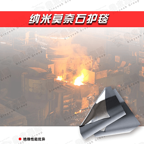 納米莫奈石護(hù)毯——1400°C高溫?zé)o畏！冶金噴濺克星，定制防護(hù)新標(biāo)桿
